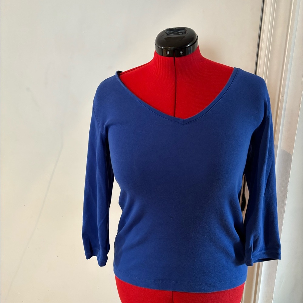 Chico's Royal Blue Knit Top